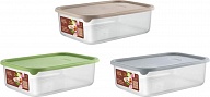Контейнер для продуктов Ваниль прямоугольный 1л с гибкой крышкой