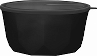 Салатник Plast Team коллекция BLACK, 3,1л, 238х221х108 (PT1714)