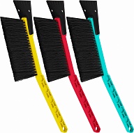 Щетка для снега Spin&Clean коллекция Techno, морозостойкий пластик, упругая щетина, съемный скребок, 456х70х90 (SC8003)