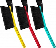 Щетка для снега Spin&Clean коллекция Techno, морозостойкий пластик, упругая щетина, съемный скребок, 456х70х90 (SC8014)