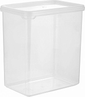 Банка для сыпучих продуктов Plast Team коллекция HELSINKI, 1,1л, 125х85х142 (PT1707)