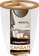 Стакан для зубных щеток Keeplex Сандал