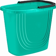 Ведро Spin&Clean коллекция Disco, мерная шкала, 10л, прямоугольное, 325х200х280 (SC1117)