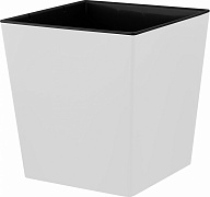 Горшок для цветов с дренажной вставкой InGreen коллекция London Cube, пластиковый, с дренажной вставкой 19л, 22л, 301х301х315 (IG7802)